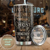 Camellia Personalized Archer I Can Do All Christ Strengthens Me Stainless Steel Tumbler - Double-Walled Insulation Thermal Cup With Lid Gift For Faith Believer