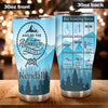 Camellia Personalized And So The Adventure Begins Boy Scouts Stainless Steel Tumbler - Double-Walled Insulation Travel Thermal Cup With Lid Gift For Boy Scouts Teenager