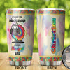 Camellia Personalized Black Sheep I'm The Tye-dyed One Stainless Steel Tumbler - Double-Walled Insulation Travel Thermal Cup With Lid For Hippie Hipster