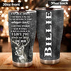 Camellia Personalized Deer To My Son Love You Forever Stainless Steel Tumbler - Customized Double-Walled Insulation Thermal Cup With Lid Mom Gift For Son