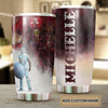 Camellia Personalized Superheroes Wear Scrubs Pandemic Graphics Stainless Steel Tumbler - Double-Walled Insulation Thermal Cup With Lid For Doctor Nurse