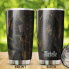 Camellia Personalized Ancient Egypt Pharaoh Stainless Steel Tumbler - Double-Walled Insulation Thermal Cup With Lid