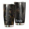 Camellia Personalized Ancient Egypt Pharaoh Stainless Steel Tumbler - Double-Walled Insulation Thermal Cup With Lid