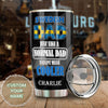 Camellia Personalized Sweden Dad Much Cooler Nutrition Facts Stainless Steel Tumbler - Double-Walled Insulation Travel Thermal Cup With Lid Gift For Dad Father's Day