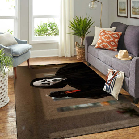 Scream Halloween Living Room Rug Carpet