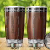 Camellia Personalized Drum Surface Stainless Steel Tumbler - Customized Double-Walled Insulation Travel Thermal Cup With Lid