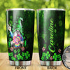 Camellia Personalized Hippie Gnomy Stainless Steel Tumbler-Double-Walled Insulation Travel Cup With Lid Gift For Chistmas 01