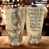 Camellia Personalized Sea Turtles I Have Kept The Faith Sand Ceramic Stainless Steel Tumbler-Double-Walled Travel Therma Cup With Lid