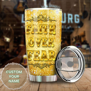 Camellia Personalized Horse Gold Style Stainless Steel Tumbler - Double-Walled Insulation Vacumm Flask - Gift For Horse Lovers, Cowgirls, Cowboys, Perfect Christmas, Thanksgiving Gift