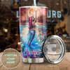 Camellia Personalized Mermaid She Dream Of The Ocean Stainless Steel Tumbler-Double-Walled Insulation Travel Cup With Lid 04