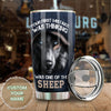 Camellia Persionalized 3D Wolf Your First Mistake Was Thinking Was One Of The Sheep Stainless Steel Tumbler - Customized Double - Walled Insulation Travel Thermal Cup With Lid Gift For Wolf Lover