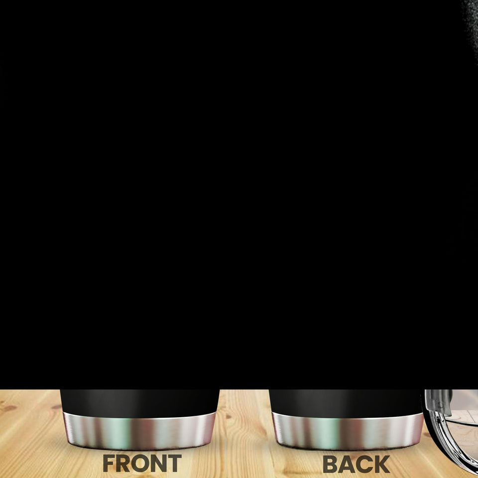 Camellia Personalized Butterfly Faith Hope Love Stainless Steel Tumbler - Double-Walled Insulation Vacumm Flask - For Thanksgiving, Memorial Day, Christians, Christmas Gift