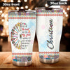 Camellia Personalized Hippie Guitarist Give Me The Beat And Free My Soul Stainless Steel Tumbler-Double-Walled Insulation Travel Cup With Lid Gift For Guitar Player
