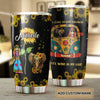 Camellia Personalized Elephant Hippie On A Dark Desert Highway Cool Wind In My Hair Stainless Steel Tumbler-Double-Walled Insulation Travel Cup With Lid