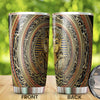 Camellia Personalized Ancient Pharaoh Stainless Steel Tumbler - Double-Walled Insulation Vacumm Flask - Gift For Ancient Egypt Culture Lovers