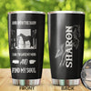 Camellia Personalized Horse Into The Barn Stainless Steel Tumbler - Double-Walled Insulation Vacumm Flask - Gift For Horse Lovers, Cowgirls, Cowboys, Perfect Christmas, Thanksgiving Gift