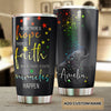 Camellia Personalized Where There Is Hope Faith Miracles Elephant Stainless Steel Tumbler-Sweat-Proof Travel Therma Cup With Lid