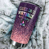 Camellia Persionalized Teacher Can Do Virtually Anything Stainless Steel Tumbler - Customized Double - Walled Insulation Travel Thermal Cup With Lid Gift For Teacher