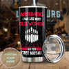 Camellia Personalized Bowling Old Women Was Your First Mistake Stainless Steel Tumbler - Double-Walled Insulation Vacumm Flask - Gift For Bowling Lovers, National Bowling Day 8th August
