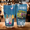 Camellia Personalized We Do Not make Friends We Recognize Them Stainless Steel Tumbler-Double-Walled Travel Therma Cup With Lid Gift For Bestfriend Couple