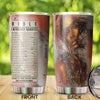 Camellia Personalized Black Women Bible Stainless Steel Tumbler - Double-Walled Insulation Vacumm Flask - Gift For Black Queen, International Women's Day, Hippie Girls 05