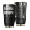 Camellia Persionalized 3D Dark Wine Bar Might Be Water Might Be Wine Stainless Steel Tumbler - Customized Double - Walled Insulation Travel Thermal Cup With Lid Gift For Wine Lover