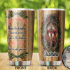 Camellia Personalized God That Is Who You Are  Chirstmas Stainless Steel Tumbler- Double-Walled Insulation Travel Tharma Cup With Lid