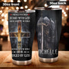 Camellia Personalized I Would Rather Stand With God Stainless Steel Tumbler-Wall Insulated Cup With Lid Travel Mug