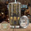 Camellia Personalized Mental Style Ancient EgyptStainless Steel Tumbler-Double-Walled Insulation Travel Cup With Lid 01