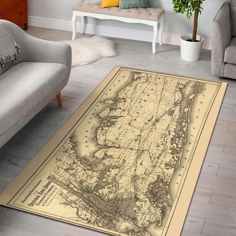 Centralrr Rug Central Railroad Map 04816