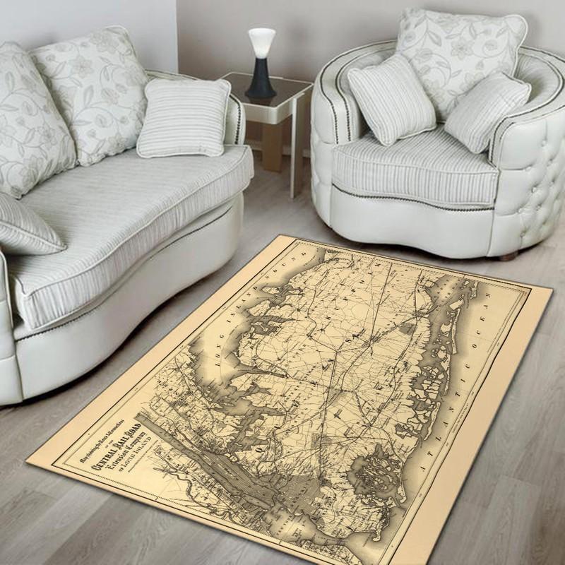 Centralrr Rug Central Railroad Map 04816