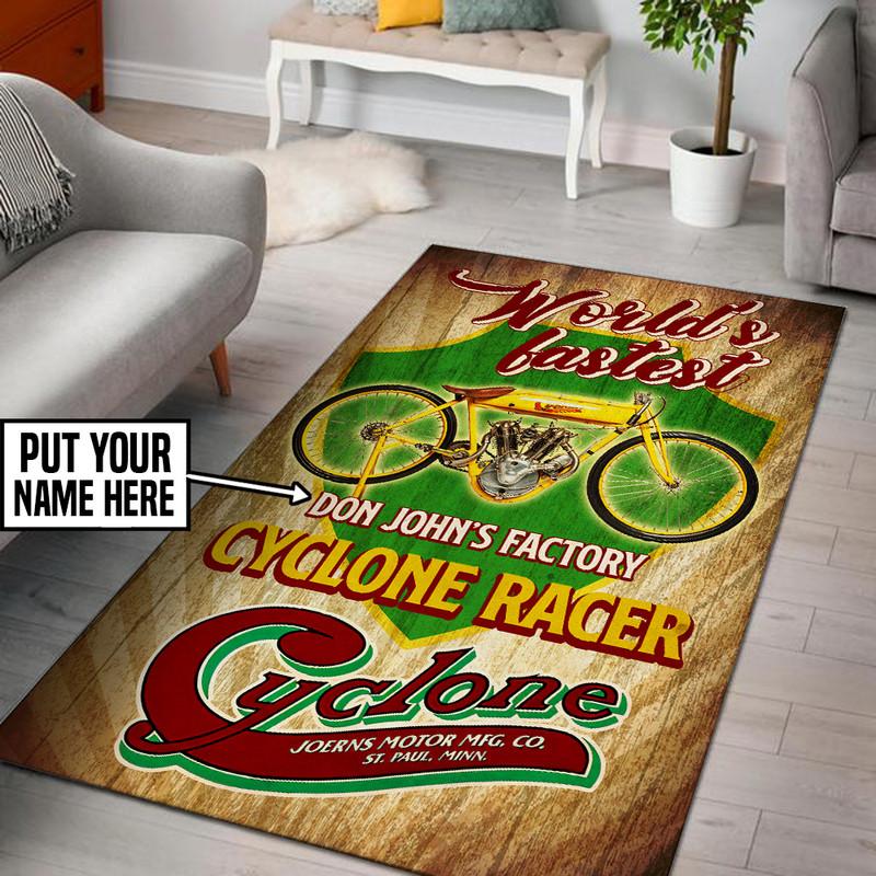 Joerns Motor Cyclone Motorcycle Rug 06837
