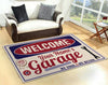 Personalized Garage Rug 06434