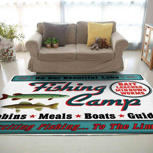 Fishing Camp Rug 06828