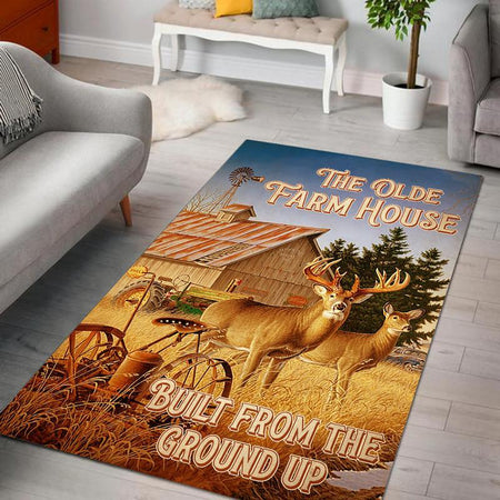 The Olde Farm House Build From The Ground Up Rug 06118