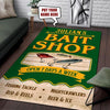 Personalized Bait Shop Rug 06605