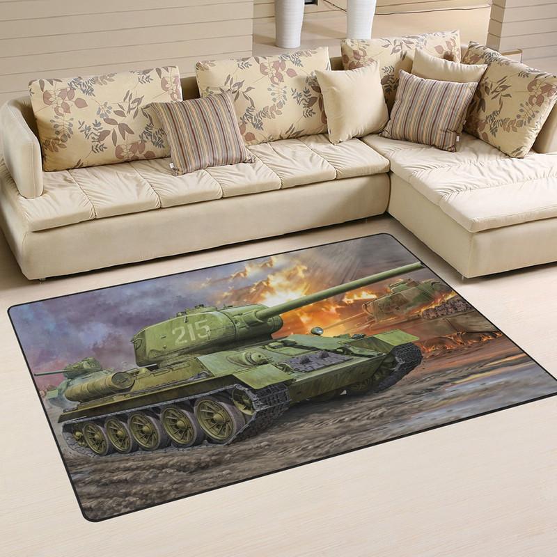 Soviet Rug T34 85 Soviet Tank 04974