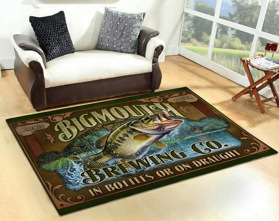 Bigmouth Fishing Rug 06154