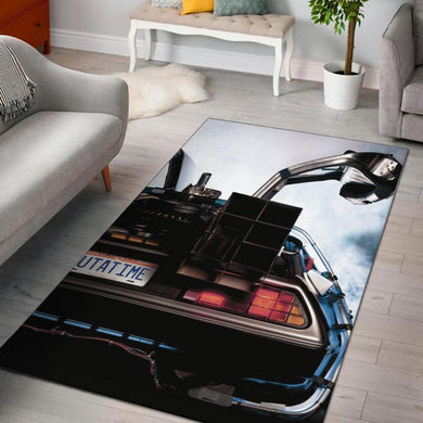 Btf Rug Back To The Future Marty Mcfly Delorean Dmc Bttf 02181