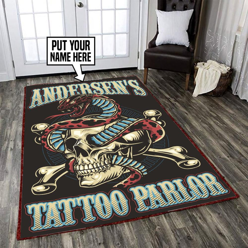 Personalized Tattoo Pailor Rug 06185
