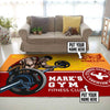 Personalized Fitness Club Rug 06721