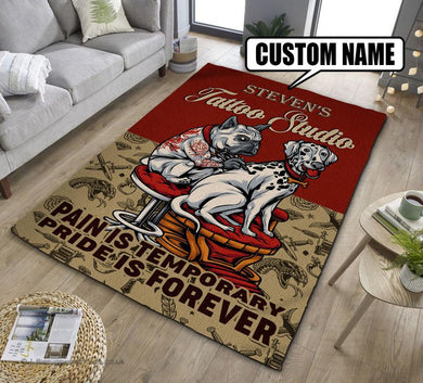 Personalized Tattoo Rug 07132