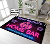 Personalized Home Bar Rug 06646