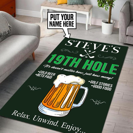 Personalized Golf Rug 05882