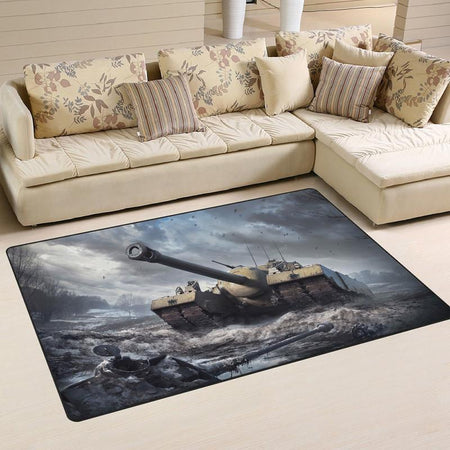 Soviet Rug T95 Soviet Tank 04923