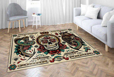 Tattoo Studio Rug 07178