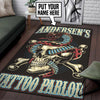 Personalized Tattoo Pailor Rug 06185