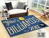 Personalized Billiard Room Rug 05824