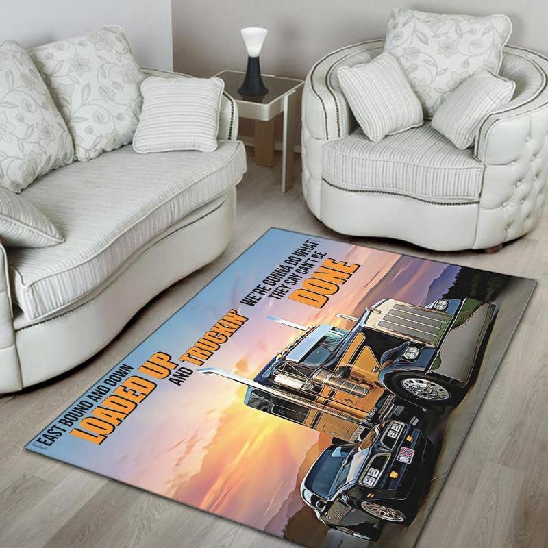 Snb Rug Smokey And The Bandit Trans Am Firebird Pontiac Kenworth Snowman Muscle Car 01775