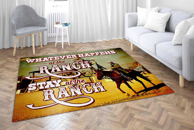 What Happens At The Ranch... Stays At The Ranch, Western, Horse Rug 07024